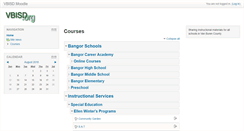 Desktop Screenshot of moodle.vbisd.org